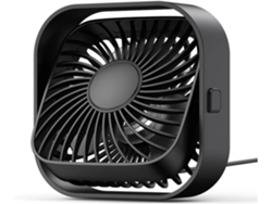 Ventilador De Escritorio Usb Mini Ventilador Portátil 3 Velocidades Pequeño Refrigeración Cabezal Giratorio