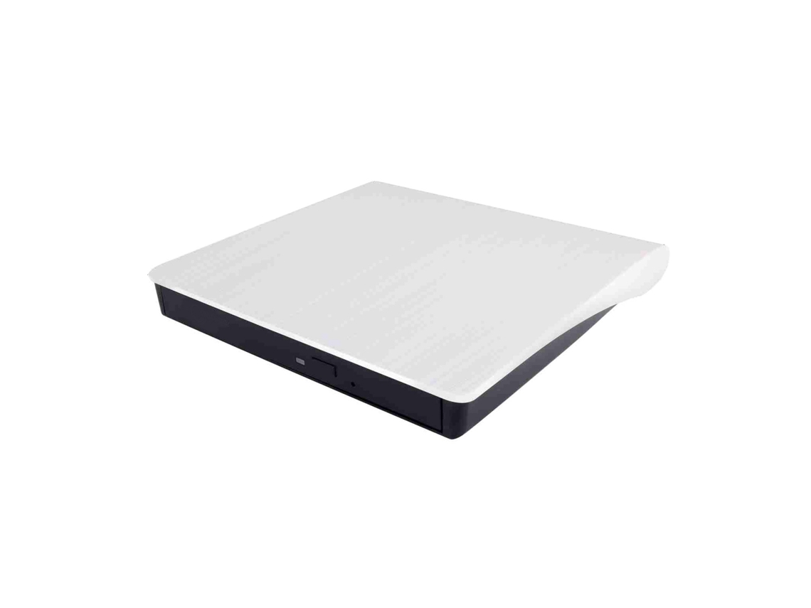 Reproductor de CD portátil LAXISCREED USB 3.0 Blanco