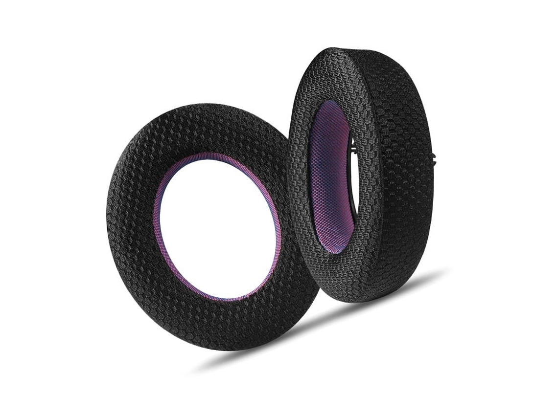 Almohadillas para los oídos Szsmart compatibles con tejido de malla transpirable, color negro