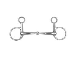 Baucher Articulado Simple 16 Mm 7 Cm Brigadeiro Prateado 13.5 Cmwaldhausen
