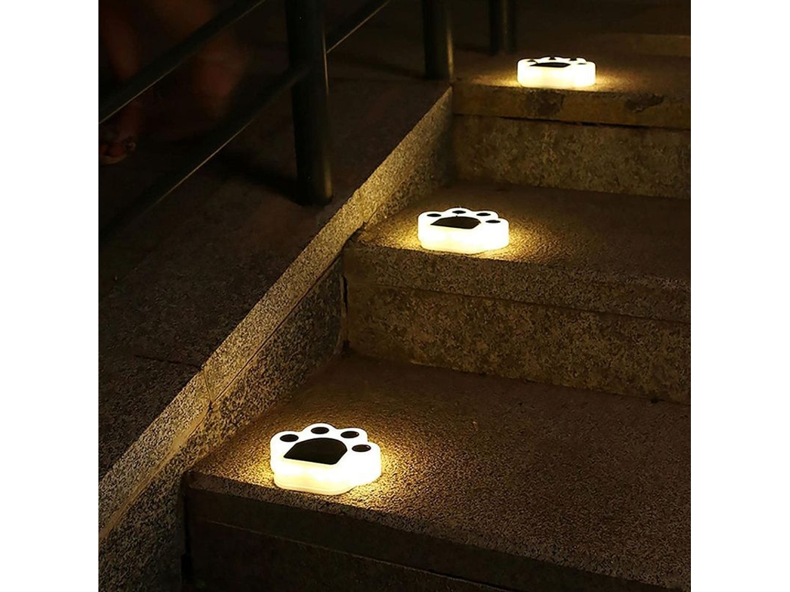 Luces Solares Decorativas Para Jardín Con Forma De Linda Pata, Resistentes Al Agua, Con Luz Blanca/cálida E Inalámbricas.