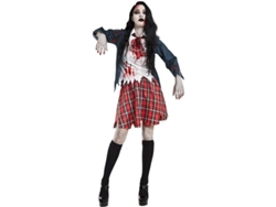 Disfraz de Mujer DISFRAZZES Colegiala Zombi (Talla: XL)