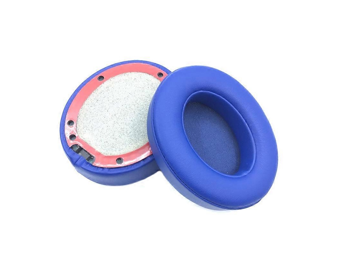 Juego de 2 fundas de piel suave y transpirable para auriculares Beats Studio 2/3, color azul. GIECY