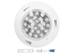 2026-lámpara Subacuática De Piscina Rgb Con 24 Led Y Control Remoto 12 Teclas Ip68 Impermeable 24w Ac12v