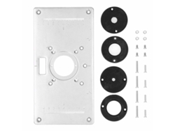 Tablero De Recorte Abatible De Aleación De Aluminio Para Carpintería, Placa De Inserción Para Mesa De Fresadora,