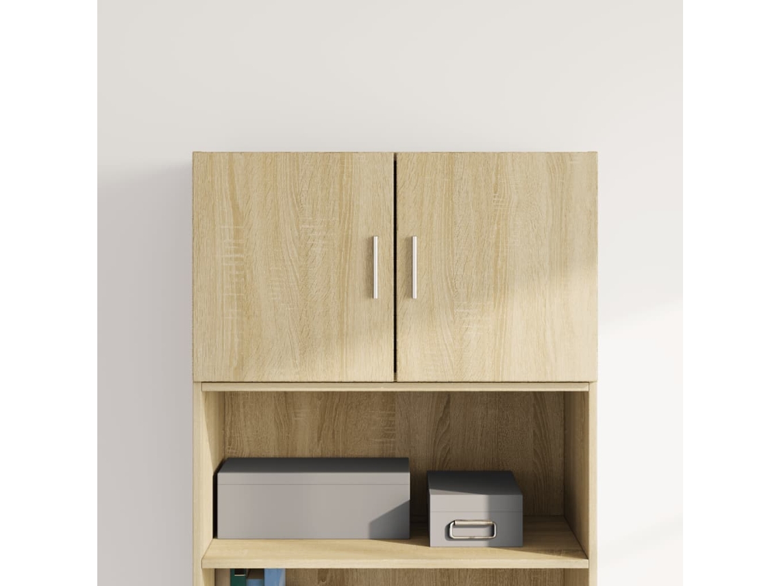 Armario De Pared Madera Ingeniería Roble Sonoma 70x42,5x40 Cm