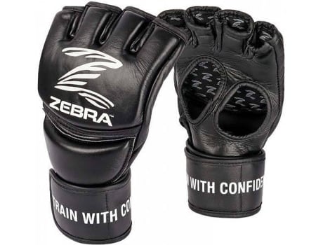 Guantes De Combate ZEBRA (Negro - M)