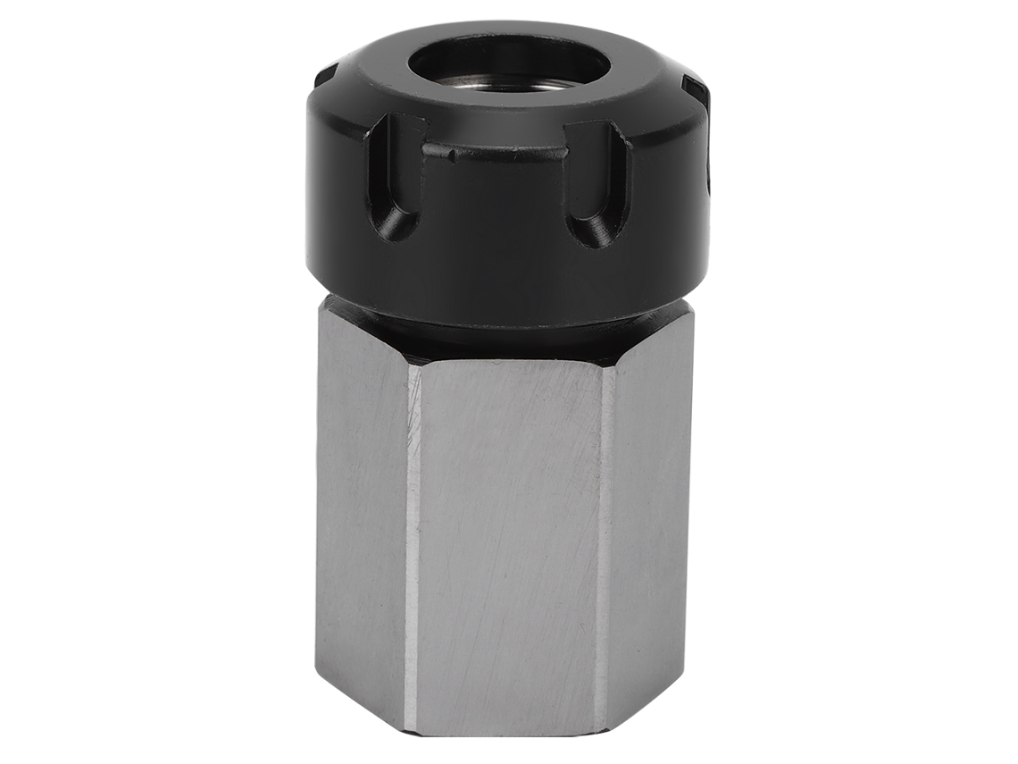 Portaherramientas Cnc Er25/32/40 De Acero Al Carbono De Alta Resistencia Con Cabezal De Pinza Hexagonal