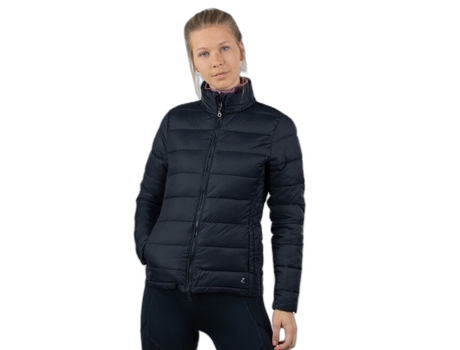 Chaqueta de Mujer HORZE Acolchada Ligera Alicia Acolchado Azul (36)