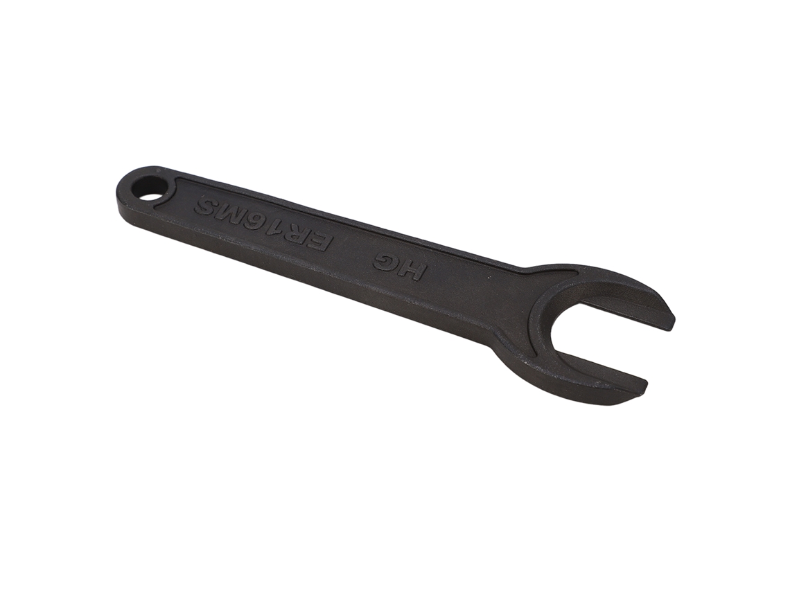 Llave de boca fija de alta resistencia, acero pavonado 45, para fresadora CNC, mandril, grabado, CNC, ligera, 89 g