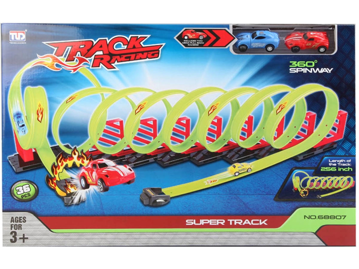 Pista Super SPEEDRACER con Múltiples Loops