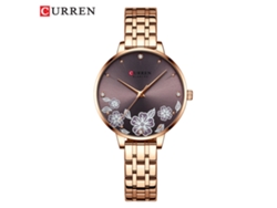 Reloj MDUG para mujer en acero inoxidable, de estilo delicado e informal.