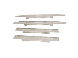 Paravientos De Acero Inoxidable Para Plancha Blackstone De 28 Pulgadas (accesorios Para Barbacoa De Exterior)