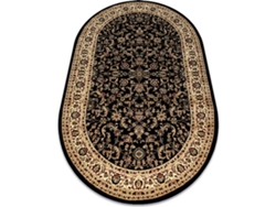 Alfombra de Interior DYWANY LUSZCZOW Royal Adr 1745 (Negro - 150 x 250 cm - Polipropileno)
