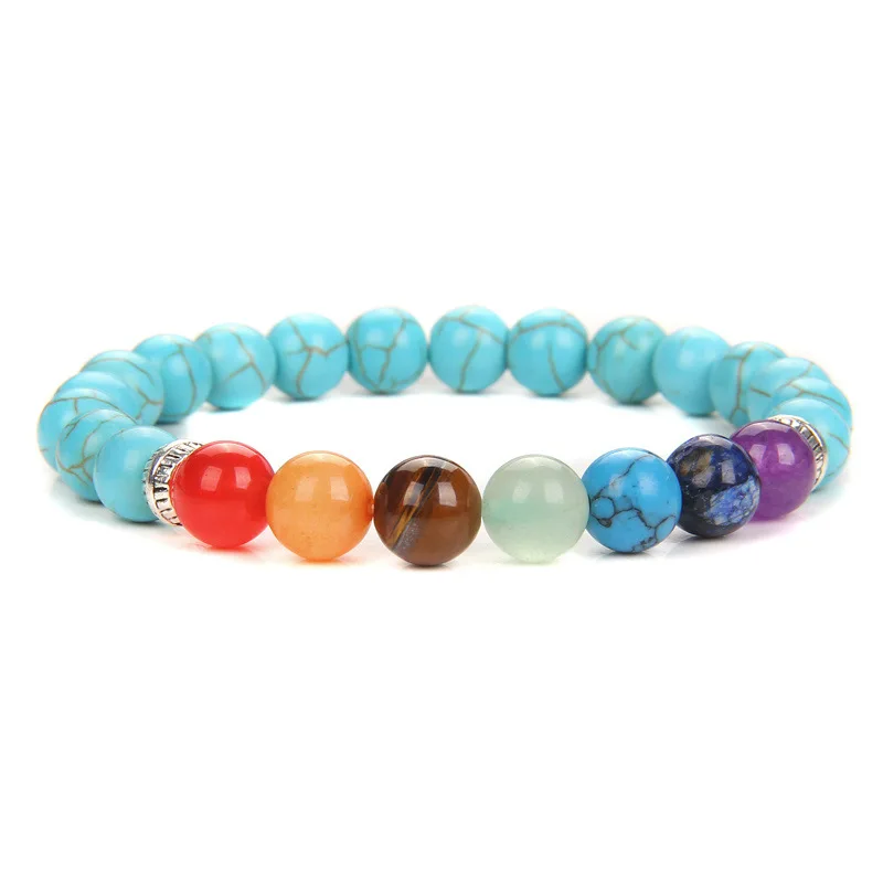 Pulsera Budista Tibetana De Loto, Pulsera Amuleto De Chakras Para Yoga