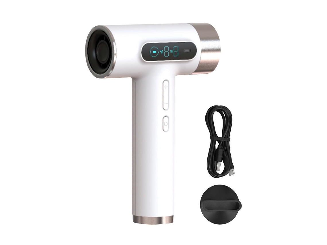 Secador de pelo portátil de alta velocidad con difusor, 18 W RPM, recargable por USB, iónico, Wu1833 Ly Ebike