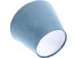 Lámpara De Pie Moderna Blanca Y Azul Con Portalámparas E27.
