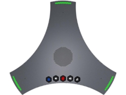 Micrófono Bluetooth Omnidireccional, Altavoz Portátil Para Conferencias, Alcance De 5 M, Cable Usb, Cascade