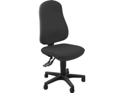 Silla de Escritorio Operativa UNIST Ariel AISY (Negro - Tapizada)