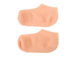 Medias Hidratantes De Silicona Aloe Para Pies Secos: Previenen Grietas, Antideslizantes Y Reutilizables