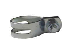 Braçadeira de Tubo Oval 26 X 17 Mm 10 Unidades Prateadoschwarz