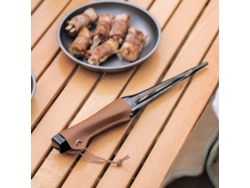 Pinzas De Acero Inoxidable Para Barbacoa, Filetes, Picnic, Camping Y Cocina Al Aire Libre. Accesorios Para Cocinar.
