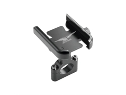 Soporte De Teléfono Para Moto Guzzi V9/v85 Tt/v7/breva 850/1100/norge 1200, Aluminio Negro