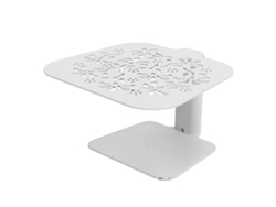 Soporte para báscula electrónica de cafetera, con extracción y pesaje ajustables, GOKOCO Coffee Weighing (blanco 2)