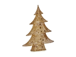 Árbol de Navidad Metal Dourado 12 X 59,5 X 48,5 cm
