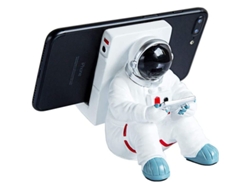 Soporte Creativo Para Teléfono Móvil Y Tablet Con Diseño De Astronauta, Duradero Y Decorativo.