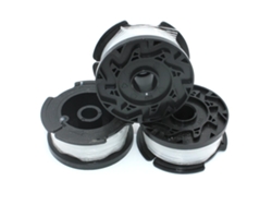 Paquete de 3 carretes e hilo para Black Decker CST1000, CST1100, CST1200, CST2000, GH400, GH500, GH600, GH610, GH900, GH912, LST136, LST220, LST300, Lahdek