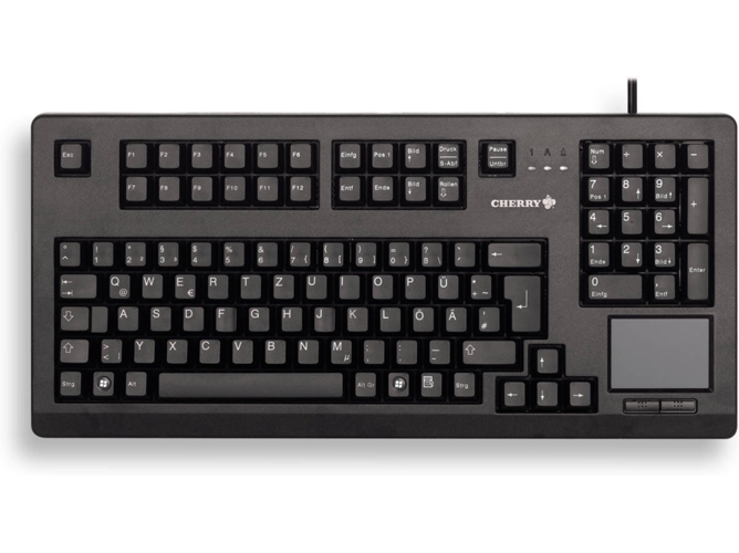 Teclado CHERRY G80-11900 (Con Cable - Layout Francés - Teclado Numérico)