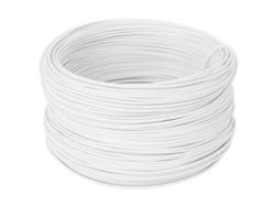 Tira de hierro galvanizado (sin marca), 100 m, tira de vidrio, blanca, 0,55 mm, material galvanizado