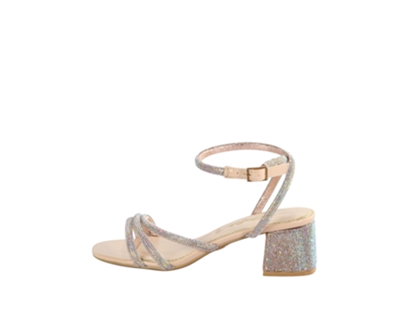 Sandalias de Mujer BUFFALO Lilly Spark Vegan Beige (37)