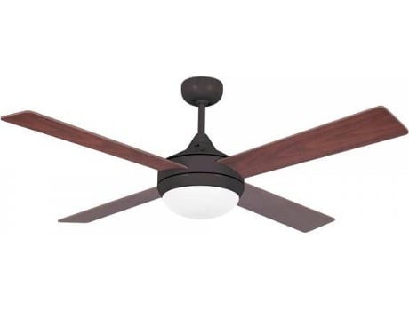 Ventilador de Techo FARO BARCELONA Icaria Marrón (60 W - Diámetro 132 cm)