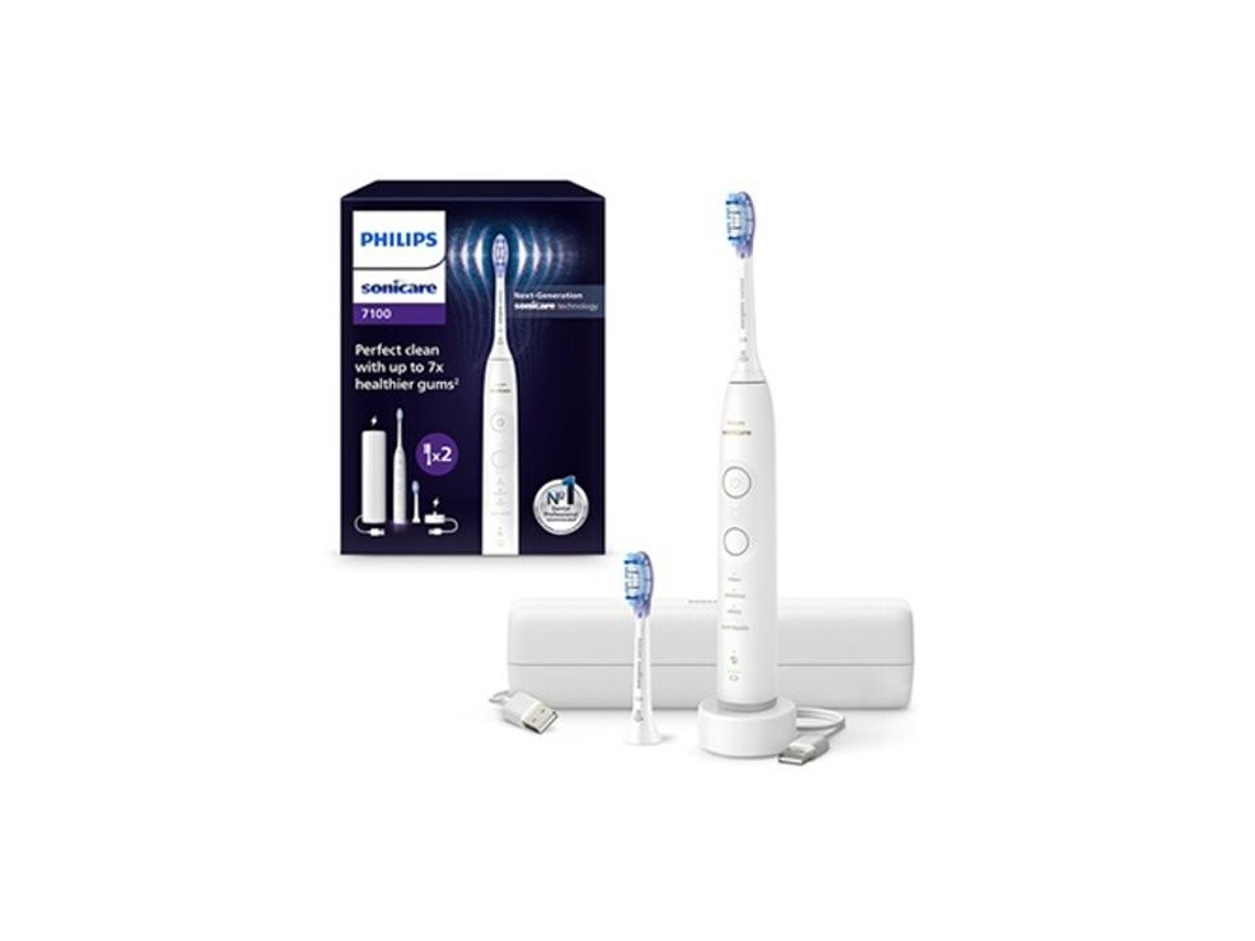 Cepillo de dientes eléctrico Philips Hx7420 02 Blanco Adulto Mixto