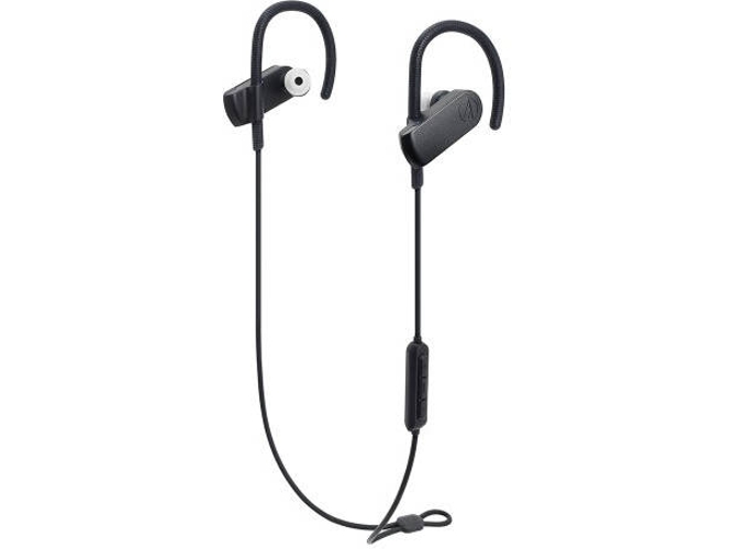 Auriculares Bluetooth AUDIO-TECHNICA ATH-SPORT70BT (In Ear - Micrófono - Negro)