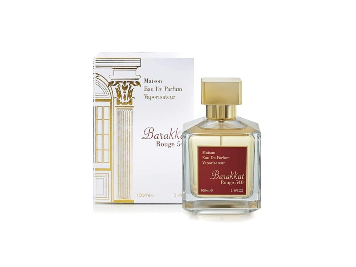Eau De Parfum Barakkat Rouge 540 Mundo Fragancia (100 Ml)