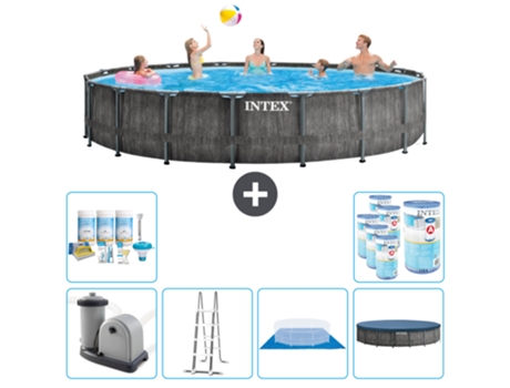 Piscina Tubular INTEX 26744GN-CB41 (24311 L - 549x122cm)