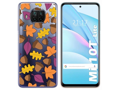 Carcasa Xiaomi Mi 10T Lite TUMUNDOSMARTPHONE Dibujos Transparente Multicolor