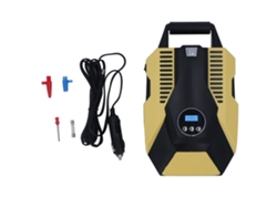 Inflador De Neumáticos Digital Portátil Eléctrico Automático Con Luz Y Pantalla Lcd 12v Para Coches