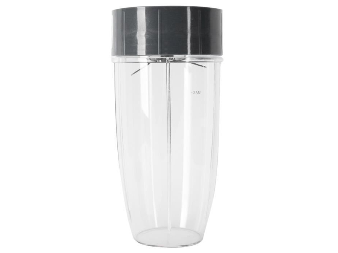 Exprimidor de cítricos con tapa abatible, soporte para vaso de licuadora de 32 Oz, tapa abatible con hoja cruzada, accesorio para exprimidor HURRISE
