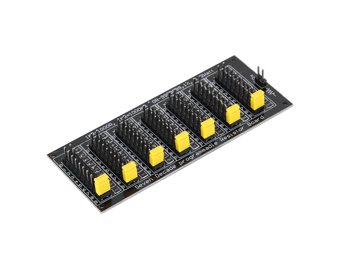 Placa De Resistencia Programable 1r-9999999r Paso 1r 1% 1/2w