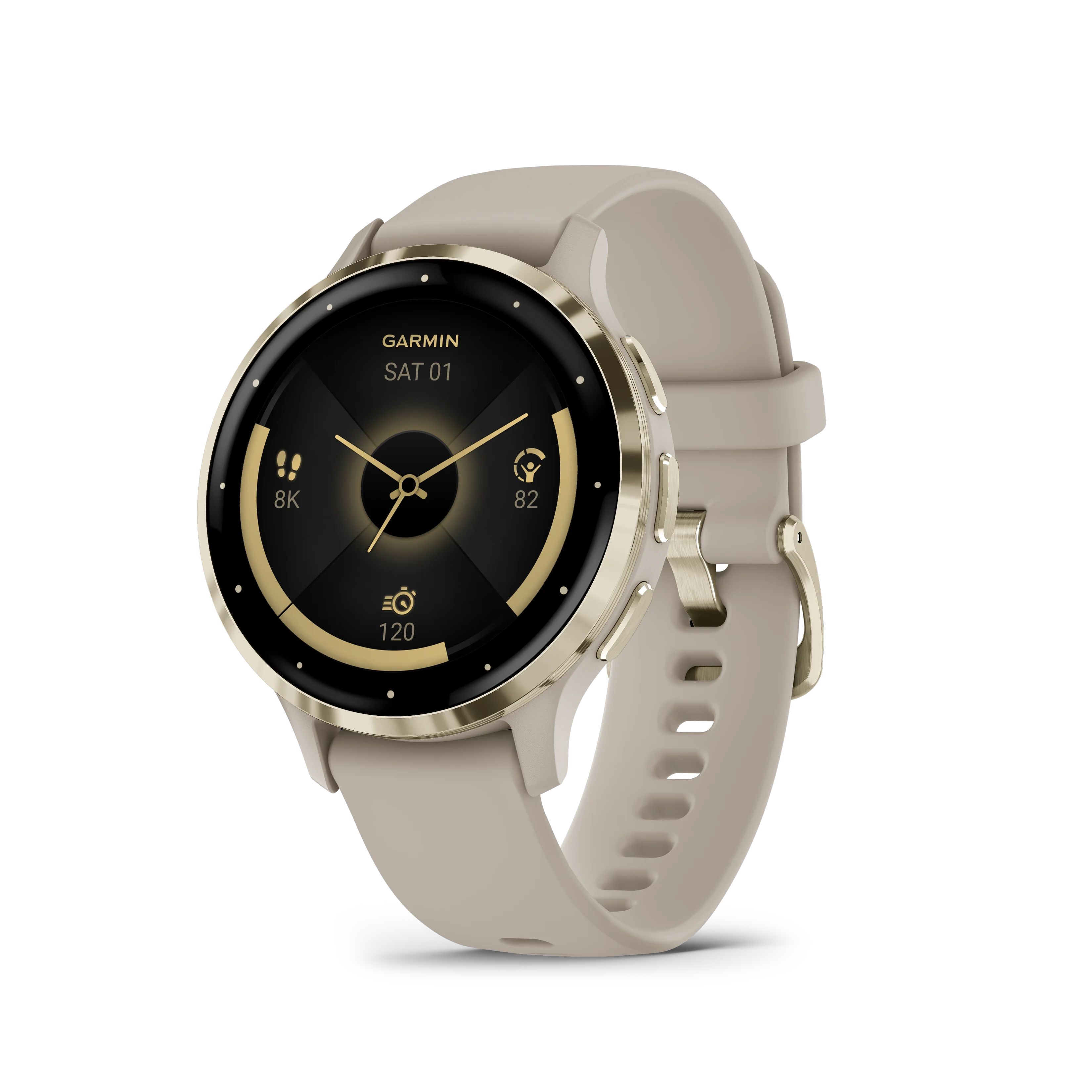 Smartwatch Bluetooth Venu 3S (Gris Dorado)