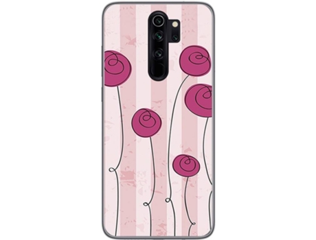 Carcasa Xiaomi Redmi Note 8 Pro TUMUNDOSMARTPHONE Flores Vintage Multicolor