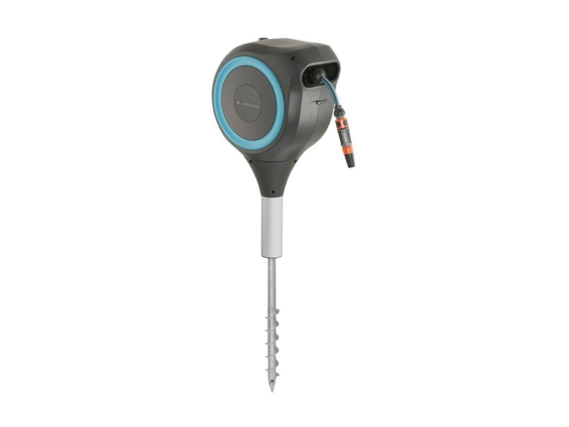 Portamanguera Automático GARDENA con Piquete Rollup S 15M