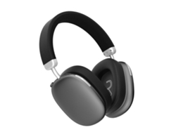 Auriculares supraaurales populares con cancelación activa de ruido, almohadillas magnéticas extraíbles y batería de larga duración LS11 gris. Sfushos