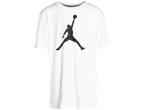 Camiseta de Niños JORDAN Corta Jumpman Logo Blanco (810 años)