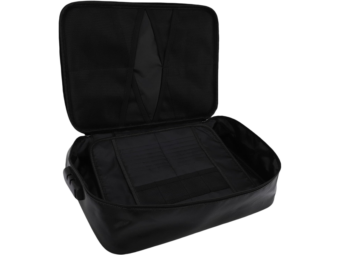 Bolsa Para Documentos Ignífuga De Alta Gama Con Cerradura De Combinación, Gran Capacidad.