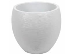 Maceta EDA Graphit Redondo Blanco Ø 50 cm